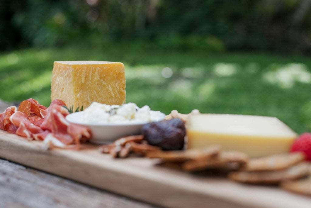 Fromart cheese board with sliced ham