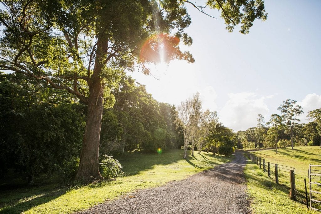 Fromart Farm driveway